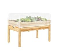 Fundas para Plantas - Rectangular Resistente a UV 1,10 x 0,50 m,Cubierta de Malla para Verduras - para Granja, Patio, huertos, Flores, Verduras y Frutas, Evita pequeños Animales y
