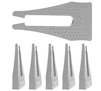 Fundas para pomos de seguridad para horno, 6 fundas de seguridad para perillas de horno para niños, protectores de mango de estufa, cierres de electrodomésticos, no requiere herramientas para el hogar