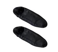 Fundas para Reposabrazos de Coche Universales 2 Unidades - Funda Protectora Elástica Negra para Brazo Asiento Delantero Auto, SUV, Furgoneta y Camión