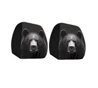 Fundas para reposacabezas de coche, 2 unidades, decoración interior reutilizable | Protector de cabecero de coche | Apto para coches, camiones, SUV, uso diario, viajes largos y viajes por carretera