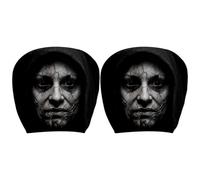Fundas para reposacabezas de coche, decoración transpirable para el interior del coche, para camionetas, tractores, camiones, ATV, caravanas, remolques y coches y sedán