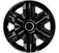 Fundas para Ruedas de 16" Universales 4 PCS Resistentes al Clima Negras