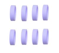 Fundas para Ruedas de Equipaje 4/8 unids/Set Ruedas de Equipaje Silicona Protector Maleta Piezas Ejes Reducir la Cubierta protección contra el Desgaste Las para Ruedas Equipaje Viaje(Purple-8pcs)