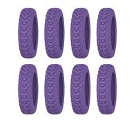 Fundas Para Ruedas De Maleta - 8 Accesorios De Equipaje, Protector Flexible, Tapas Reductoras De Ruido Para Viajes, Funda Resistente Y Duradera, Funda De Fácil Instalación | Diseño Protector Con Ajust