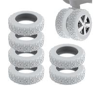 Fundas para Ruedas de Maletas, Fundas Protectoras para Ruedas de Equipaje - 8X Cubiertas de Ruedas de Maleta de Silicona Impermeables - Cubierta Protectora silenciosa para Rueda giratoria