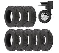 Fundas para Ruedas de Maletas para Equipaje,Fundas para Ruedas de Maletas - 8X Cubiertas de Ruedas de Maleta de Silicona Impermeables | Cubierta Protectora silenciosa para Rueda giratoria