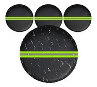Fundas para Ruedas, Protector Solar Lluvia Nieve, Protector Reflectante Impermeable Antipolvo, para Viajes Carretera Camping Exterior Remolque Garaje