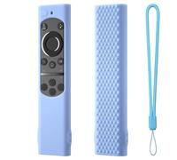 Fundas para Samsung Smart TV, Fundas Protectoras de Silicona para el Mando a Distancia, Funda a Prueba de Golpes para el Mando a Distancia, Accesorios de protección Total (Azul Luminoso)