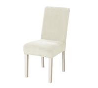 Fundas para Sillas Comedor Elásticas Pack 2/4/6/8, Lavables Cubre Silla Cocina Terciopelo Protector Asiento, Universal Cubresillas Cocina Banquete Decoración Hogar(K#,2 PCS (H18~23 in))