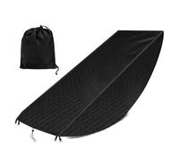 Fundas para sillas mecedoras para exteriores, protector impermeable para tumbona, resistente, resistente a desgarros, protector de muebles de exterior para césped, porche, playa, jardín