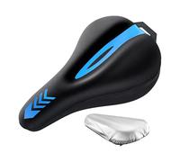Fundas para Sillín de Bicicleta de Gran Comodidad - con Proteccion Impermeable Y Almohadilla para Asiento,Reemplazo Silicona Transpirable Absorbente,para Ciclismo Unisex Adultos Y Ninos Cruiser