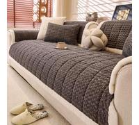 Fundas para sofá, Fundas Antideslizantes de Pana Suave para sofás de 2, 3, 4 y 5 plazas, Lavables y aptas para Mascotas, Fundas en Forma de L para la Esquina del sa Dark-Grey 110x320cm/43.31x125.98in