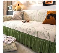 Fundas para sofás muy elásticas Fundas para sofás supersuaves Fundas para sofás de 1, 2, 3, 4 y 5 plazas Fundas estampadas. Fundas lavables Protector de muebles para (Size:3 Seater(190-230cm),Color:G)