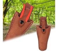 Fundas Para Tijeras De Podar De Cuero, Porta Tijeras Jardinería Con Broche Para Cinturón, Bolsas Accesorios Jardinero Duradera Y Resistente Al Agua Para Poda Y Exterior