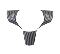 Fundas para Volante Coche Embellecedor Volante Coche para Tesla para Modelo 3/Y Marco Cubierta Pegatina Decorativa Decoración con Parches Volante Carcasa Decorativa Volante(A)