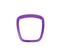 Fundas para Volante Coche para para A3 8P S3 para A4 B6 B7 para A5 Accesorios Interiores Estilo Coche Cubiertas Centrales Volante Pegatinas Embellecedoras Carcasa Decorativa Volante(Rectangle Purple)