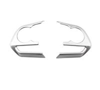 Fundas para Volante Coche para para RAV4 para RAV 4 para Corolla para Avalon 2019-2021 Accesorios Botón para Volante De Coche Panel Cubierta Embellecedora Carcasa Decorativa Volante(E)
