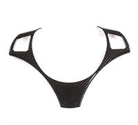 Fundas para Volante Coche para para Serie 3 E90 E92 E93 para Serie 1 E82 E87 Botón Volante Decoración Marco Embellecedor Accesorios para Automóvil Carcasa Decorativa Volante(Carbon Fiber Style 1)
