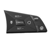 Fundas para Volante Coche para para Sylphy para Teana para Qashqai J11 Cubierta Botón Volante Coche Pegatina Interior Modificado Accesorios Carcasa Decorativa Volante