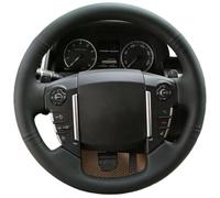 Fundas para Volante de Coche para Land para Rover para Discovery 3 Y 4 para Freelander 2 para Range Sport Edition Funda Volante Piel Sintética Microfibra(Red Blue Thread)