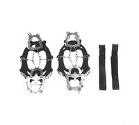 Fundas para zapato para acero Inoxidable 13 para puntas Senderismo | Ideal pesca hielo, senderismo inclinado, carreteras heladas, lodo, césped húmedo, zonas peligrosas