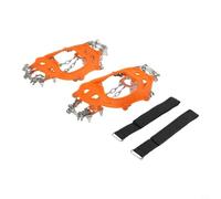 Fundas para zapato para acero Inoxidable 13 para puntas Senderismo | Ideal pesca hielo, senderismo inclinado, carreteras heladas, lodo, césped húmedo, zonas peligrosas
