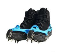 Fundas para zapato para acero Inoxidable 13 para puntas Senderismo | Ideal pesca hielo, senderismo inclinado, carreteras heladas, lodo, césped húmedo, zonas peligrosas