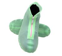 Fundas para Zapatos de Exterior con Cremallera para Hombre, con Capacidad, de Silicona, para Proteger Las Botas de Lluvia, Antideslizantes e Impermeables, prácticas y Plegables para Viajes
