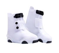 Fundas para zapatos de lluvia para niños - Protectores impermeables para zapatos de ciclismo de 22-25 cm | antideslizante reutilizable, ropa de seguridad en ciclismo para trabajos de construcció