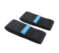 Fundas para zapatos para patines de ruedas, antidesgaste y antiarañazos, azul y negro para rosa (SM (tamaño 34-38) negro)