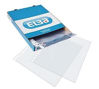 Elba Fundas de plástico folio A4 Multitaladro 70 micras transparente 100 unidades