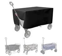 Fundas plegables, fundas impermeables Oxford para carrito de carrito, cubiertas de lluvia resistentes al polvo para playa, carrito de jardín, 38.2 x 22 x 24 pulgadas, 200 g