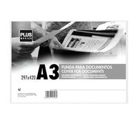 Fundas polipropileno marca Plus Office modelo FUNDA DOCUMENTOS PLUS A3 RIGIDA TRANS