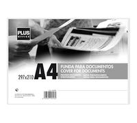 Fundas polipropileno marca Plus Office modelo FUNDA DOCUMENTOS PLUS A4 RIGIDA TRANS