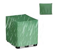 Fundas Protectora para Tanque de Cisterna,300/600/800/ 1000 Litros Cubierta para Depósito de Agua con Cordón Ajustable,Funda para Cubierta Ibc Deposito de Agua (Size:300L : 81*61*100CM,Color:verde)