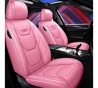 Fundas protectoras asiento coche Cubierta Asiento Coche Trasero Delantero Para Kia Para Rio 3 Para Mañana Para Stinger Para Niro Para Cerato Para Carnaval Para Mohave Para Sportage 4 2017(Pink)