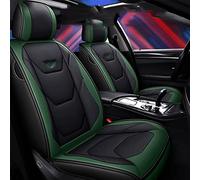Fundas protectoras asiento coche Cubierta Asiento Coche Trasero Delantero Para Kia Para Rio 3 Para Mañana Para Stinger Para Niro Para Cerato Para Carnaval Para Mohave Para Sportage 4 2017(VERDE)