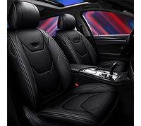 Fundas protectoras asiento coche Cubierta Asiento Coche Trasero Delantero Para Kia Para Rio 3 Para Mañana Para Stinger Para Niro Para Cerato Para Carnaval Para Mohave Para Sportage 4 2017(Black)