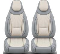 Fundas protectoras compatibles para Hyundai i10 1ª generación 2008 - 13 en negro/beige C3