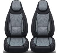 Fundas protectoras compatibles para Hyundai i10 1ª generación 2008 - 13 en negro/gris C1