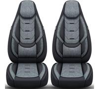 Fundas protectoras compatibles para Nissan Qashqai 1 J10 2006-13 en negro/gris H1