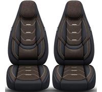 Fundas protectoras compatibles para Nissan Qashqai 1 J10 2006 - 13 en negro/marrón H12