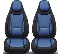 Fundas protectoras compatibles para Toyota bZ4x a partir de 2022 en negro/azul C6