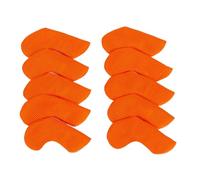 Fundas Protectoras de Hierro para Golf, Protectores de Cabeza para Palos de Golf, Cubiertas elásticas para Cabeza de, adecuadas para Varios Niveles de Habilidad, Protectores Antideslizantes
