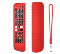 Fundas protectoras de silicona para Samsung Smart TV, funda de control remoto a prueba de golpes para Samsung BN59-01315A BN59-01315B BN59-01315E BN59-01315L (rojo)
