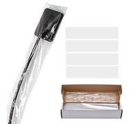 Fundas protectoras desechables para sensores de radiografía dental digital, para imágenes dentales y guía de sensor, 20,3 cm x 4,4 cm, 500 unidades/caja