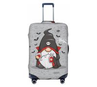 Fundas protectoras elásticas para equipaje de viaje de Halloween Happy Old Man C, de 45,7 a 81,3 cm, Negro, Medium