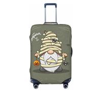 Fundas protectoras elásticas para equipaje de viaje de Halloween Happy Old Man D, de 45,7 a 81,3 cm, Black, S