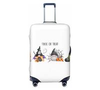 Fundas protectoras elásticas para equipaje de viaje de Halloween Happy Old Man G, de 18 a 32 pulgadas, Black, X-Large