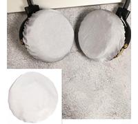 Fundas protectoras para auriculares de tela suave, lavables a máquina para una experiencia de escucha limpia (L gris)